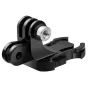 Accessories for Action Cameras - Telesin Black color Dual mount J Hook (Suitable fo - buy today in store and with delivery