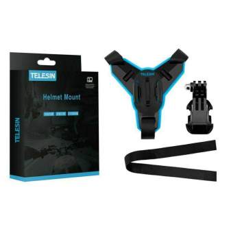 Accessories for Action Cameras - Telesin New Motorcycle Helmet Chin with add J Hook - buy today in store and with delivery
