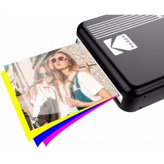 Принтеры и принадлежности - Kodak фотопринтер Mini 2 Plus Retro, черный P210RB - быстрый заказ от производителя