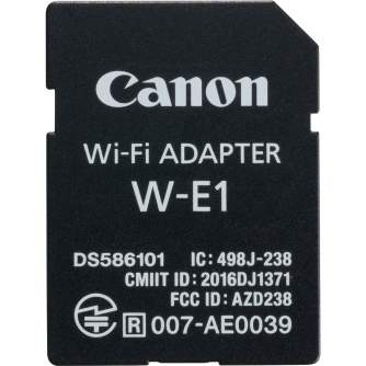 Atmiņas kartes - Canon W-E1 Wi Fi Adapter - ātri pasūtīt no ražotāja