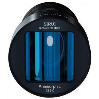 Lenses - SIRUI ANAMORPHIC LENS 1,33X 50MM F1,8 FUJI X-MOUNT SR-MEK7X - quick order from manufacturer