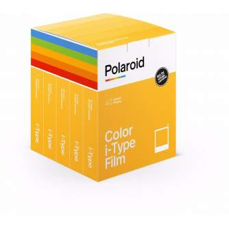 Instantkameru filmiņas - Polaroid I-TYPE 40-PACK krāsaino filmu komplekts - ātri pasūtīt no ražotāja