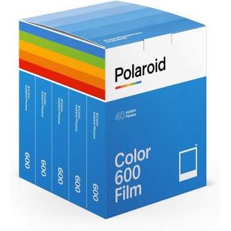 Картриджи для инстакамер - POLAROID COLOR FILM FOR 600 5-PACK - купить сегодня в магазине и с доставкой