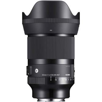 Objektīvi - Sigma 35mm F1.4 DG DN | Art | Sony E-mount - perc šodien veikalā un ar piegādi