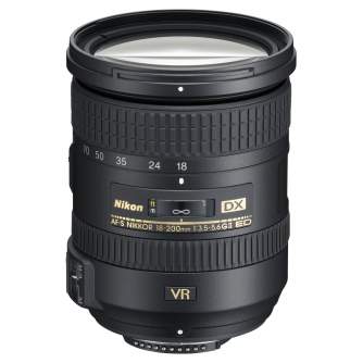 Objektīvi - Nikon AF-S DX NIKKOR 18-200mm f/3.5-5.6G ED VR II - ātri pasūtīt no ražotāja