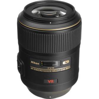 Объективы - Nikon AF-S VR Micro Nikkor 105mm f/2.8G IF-ED - быстрый заказ от производителя