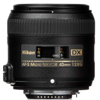 Objektīvi - Nikon AF-S DX Micro NIKKOR 40mm f2.8G - ātri pasūtīt no ražotāja