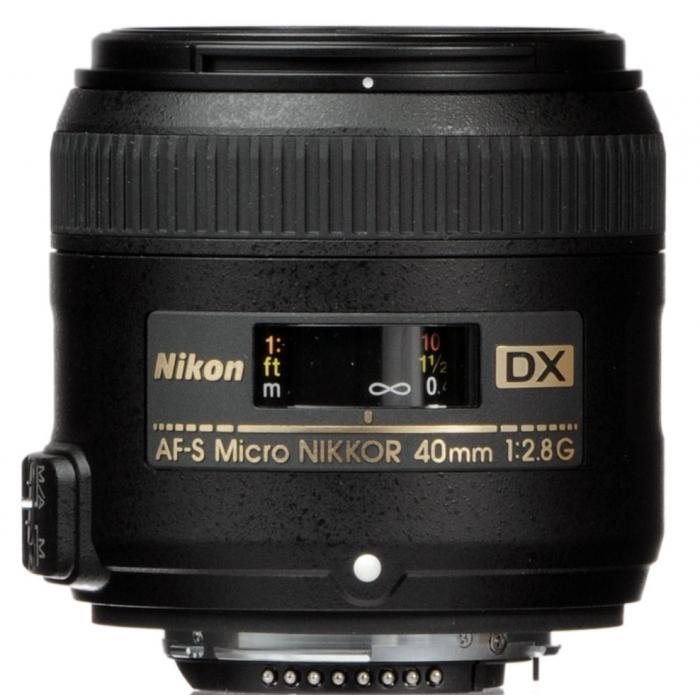 Objektīvi - Nikon AF-S DX Micro NIKKOR 40mm f2.8G - ātri pasūtīt no ražotāja