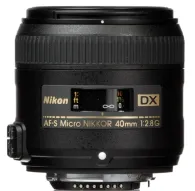 Объективы - Nikon AF-S DX Micro NIKKOR 40mm f2.8G - быстрый заказ от производителяОбъективы - Nikon AF-S DX Micro NIKKOR 40mm f2.8G - быстрый заказ от производителя