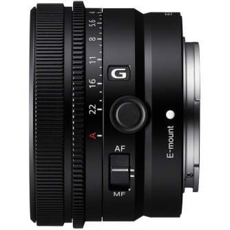 Objektīvi - Sony FE 40mm F2.5 G (Black) | (SEL40F25G) - ātri pasūtīt no ražotāja