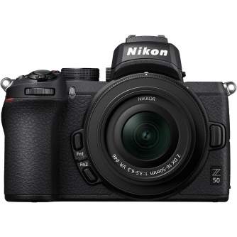 Mirrorless Cameras - Nikon Z50 NIKKOR Z DX 16-50mm f3.5-6.3 VR - quick order from manufacturer