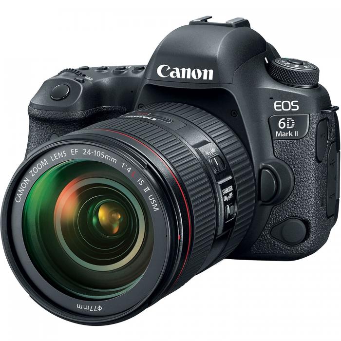 Зеркальные фотоаппараты - Canon EOS 6D Mark II EF 24-105mm f/4L IS II USM + BG-E21 (battery grip) - быстрый заказ от производите