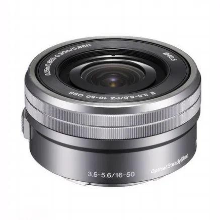 Sony E PZ 16-50mm F3.5-5.6 OSS (Silver) | (SELP1650/S)