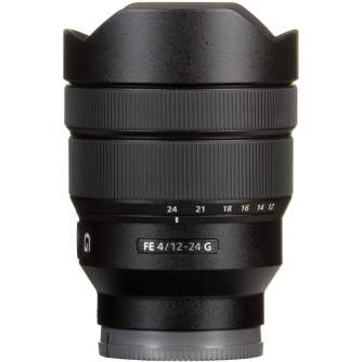 Objektīvi - Sony FE 12-24mm F4 G (Black) | (SEL1224G) - ātri pasūtīt no ražotāja