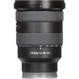 Lenses - Sony FE 16-35mm F2.8 GM (Black) | (SEL1635GM) - quick order from manufacturer