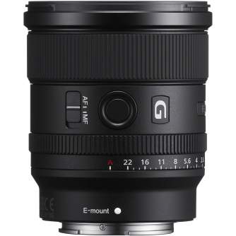 Lenses - Sony FE 20mm F1.8 G Black SEL20F18G - quick order from manufacturer