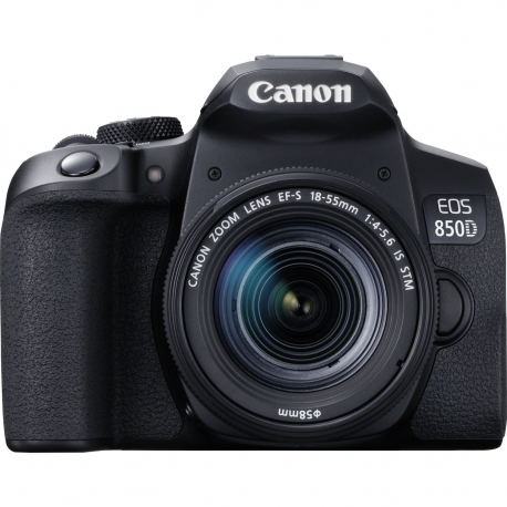 Spoguļkameras - Canon EOS 850D EF-S 18-55mm f4-5.6 IS STM - perc šodien veikalā un ar piegādi