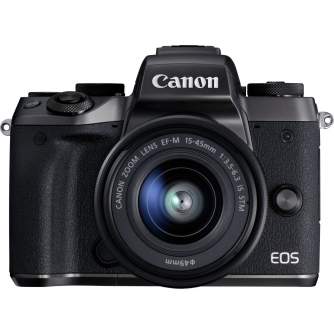 Беззеркальные камеры - Canon EOS M5 EF-M 15-45mm IS STM Black - быстрый заказ от производителя
