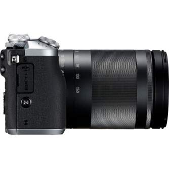 Bezspoguļa kameras - Canon EOS M6 EF-M 18-150mm IS STM (Silver) - ātri pasūtīt no ražotāja