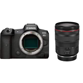 Mirrorless Cameras - Canon EOS R5 RF 24-105mm f4L IS USM - quick order from manufacturer