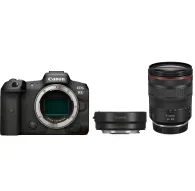 Canon EOS R5 RF 24-105mm f4L IS USM Mount Adapter EF EOS R
