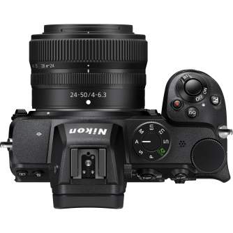 Bezspoguļa kameras - Nikon Z5 + NIKKOR Z 24-50mm f/4-6.3 + FTZ Adapter - perc šodien veikalā un ar piegādi