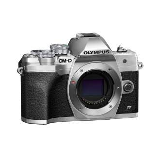 Mirrorless Cameras - Olympus OM D E M10 Mark IV Body Silver - quick order from manufacturer