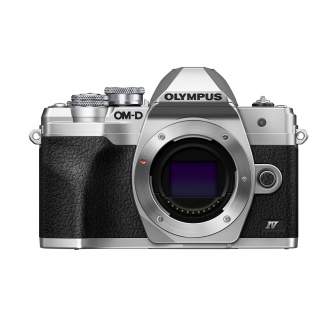 Mirrorless Cameras - Olympus OM D E M10 Mark IV Body Silver - quick order from manufacturer