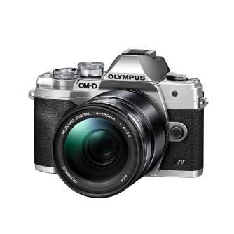 Mirrorless Cameras - Olympus OM-D E-M10 Mark IV + M.ZUIKO DIGITAL ED 14-150mm F4-5.6 II (Silver) - quick order from manufacturer