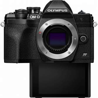 Mirrorless Cameras - Olympus OM-D E-M10 Mark IV + ED 14-42mm EZ PANCAKE + ED 40-150mm F4‑5.6 R (Black) - quick order from manufacturer