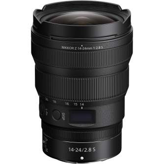Objektīvi - Nikon NIKKOR Z 14-24mm f2.8 S - ātri pasūtīt no ražotāja