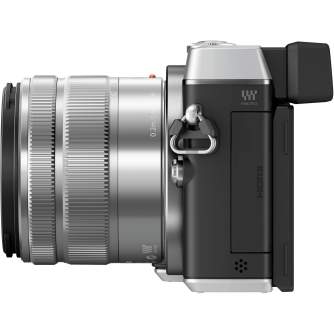 Bezspoguļa kameras - Panasonic Lumix G DMC-GX7+14-42mm(H-FS1442AE-S)(Silver) - ātri pasūtīt no ražotāja
