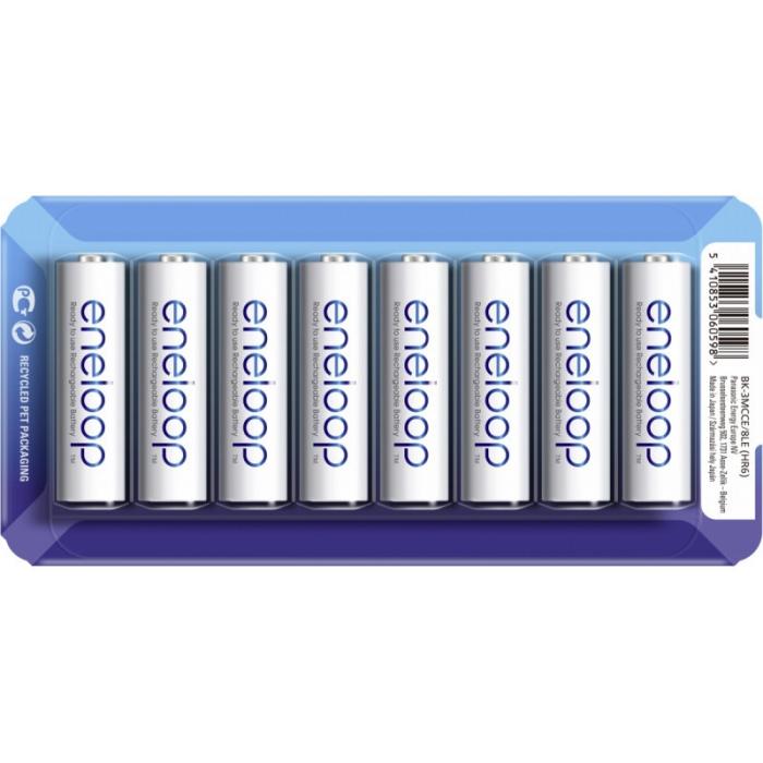 Vairs neražo - Rechargeable batteries Panasonic ENELOOP BK-3MCCE/8LE (8xAA)
