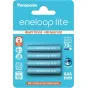 Батарейки и аккумуляторы - Panasonic Batteries Panasonic eneloop rechargeable battery lite AAA 550 4BP BK-4LCCE/4BE - купить сегодня в магазине Master Foto и с доставкой