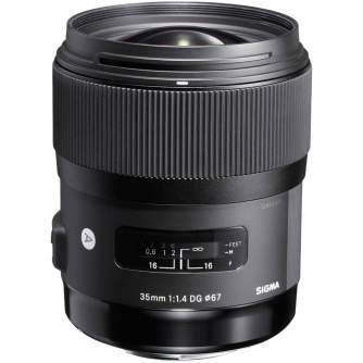 Lenses and Accessories - Sigma 35mm F1.4 DG HSM Art Canon EF mount rental