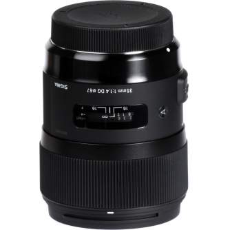 Objektīvi un aksesuāri - Sigma 35mm F1.4 DG HSM objektīvs uz Canon EF ART noma
