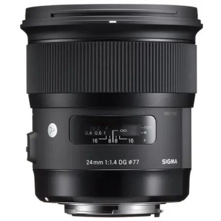 Sigma 24mm f/1.4 DG HSM Art platais objektīvs priekš Sony E-Mount noma