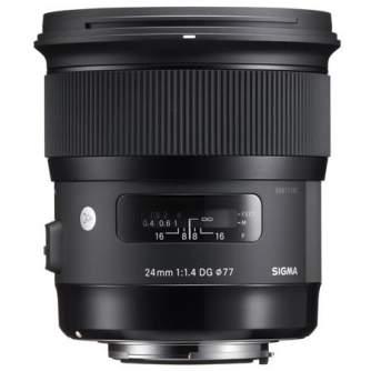 Lenses and Accessories - Sigma 24mm f/1.4 DG HSM Art wide lens for Sony E-Mount rental