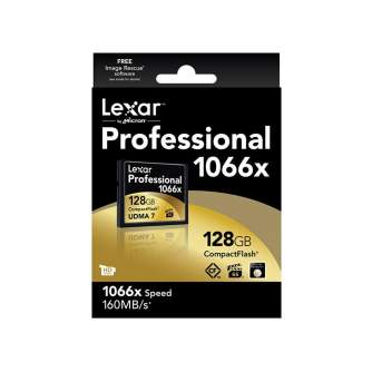 Видео Аксессуары - LEXAR PRO CF 1066X UDMA 7 (VPG-65) R160 128GB аренда