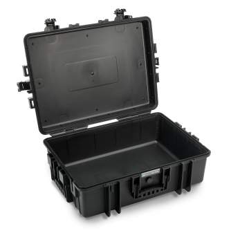 Koferi - bw B&W Outdoor Cases Type 6500 Black (w. foam) - ātri pasūtīt no ražotāja