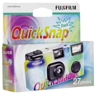 Film Cameras - FUJIFILM QuickSnap single-use camera with flash. 400/135/27 - buy today in store and with delivery