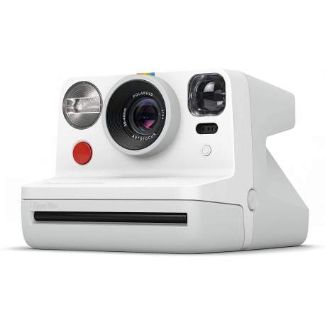Momentfoto kameras - Polaroid Now E-Box white instant camera i-Type - perc šodien veikalā un ar piegādi