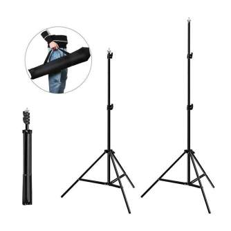 Background Set with Holder - Photo studio background support Puluz 2x3m + Backdrops 3 pcs PKT5205 - buy today in store and with delivery