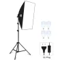 Studio Daylight - Puluz Studio softbox 50x70cm, tripod, LED bulb 4 pcs PU5071EU - buy today in Master Foto store and with delivery Best choise selected by experts