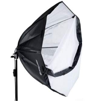 LED Light Set - Bresser BR-2860 LED 2x50W Octabox 65cm daylight softbox set - buy today in store and with delivery