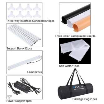 Light Cubes - Puluz Shadeless tent 80cm LED 8500 lumens PU5080EU - buy today in store and with delivery
