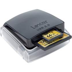 Atmiņas kartes - Lexar Cardreader Prof Dual UDMA7/UHS-II (USB 3.0) - perc šodien veikalā un ar piegādi