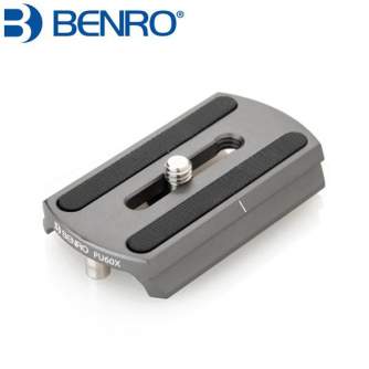Statīvu aksesuāri - Benro quick release plate PU60X - ātri pasūtīt no ražotāja