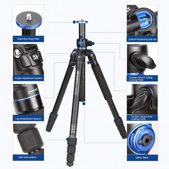 Штативы для фотоаппаратов - Benro GA158T foto statīvs - быстрый заказ от производителя