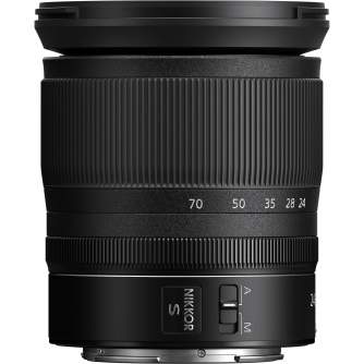 Lenses and Accessories - Nikon 24-70mm f/4 S NIKKOR Z mount lens rental